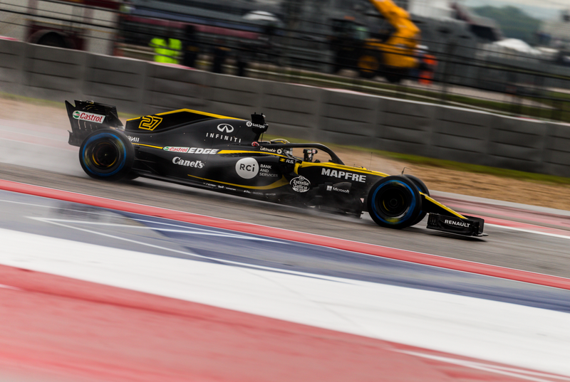 Illustration for article titled Here's All The Action From Friday At The U.S. Grand Prix